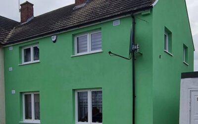 External wall insulation Leicester