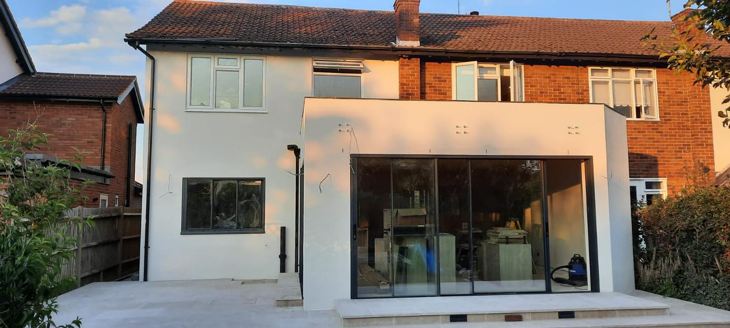 St Albans Solid wall job