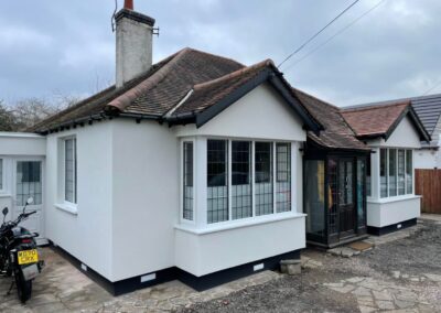 Silicon render and external wall insulation Coventry
