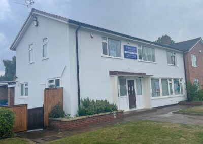 Wall Render in Leamington Spa