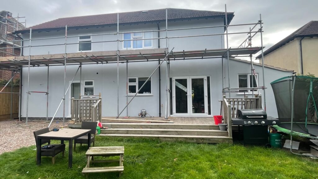 Melton Mowbray Solid wall job