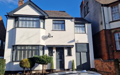External wall render and insulation Nottingham