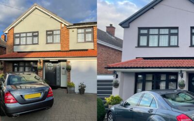 External wall insulation and render Nuneaton