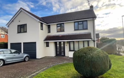 External wall insulation and render Kettering NN16 9NH