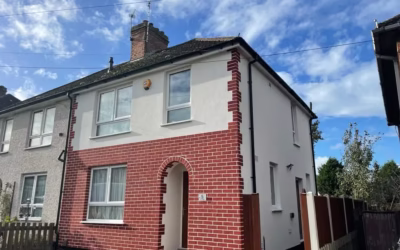 External wall insulation and render leicester