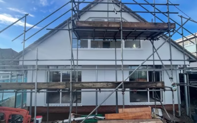 External wall insulation and render Greatstone-on-Sea / Tn28 8rf