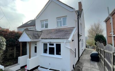 External wall insulation Whitwick