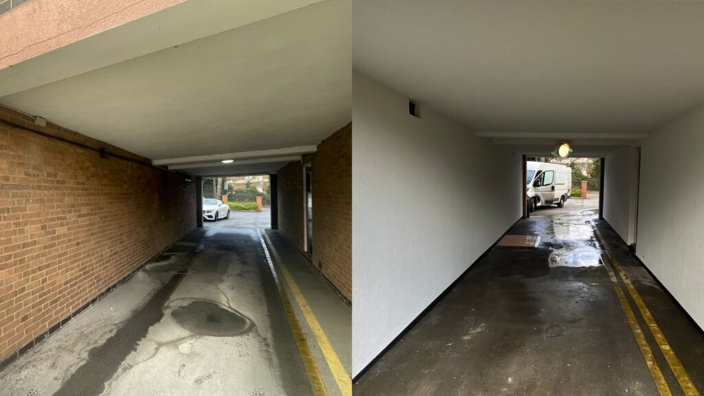 Birmingham wall rendering job