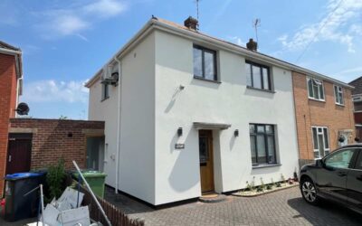 External wall rendering in Warwick