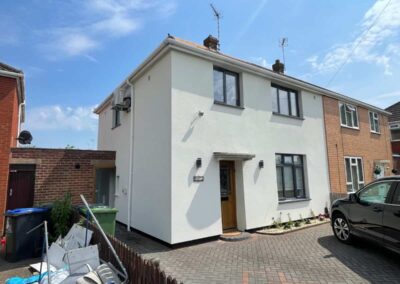 External wall rendering in Warwick