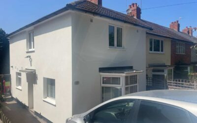 External wall rendering in Birmingham