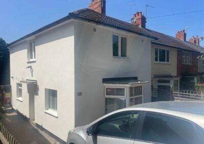 External wall rendering in Birmingham