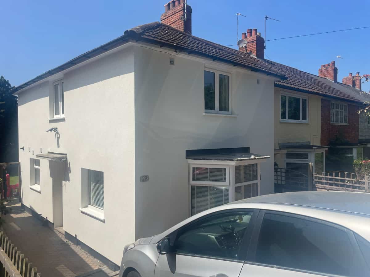 Birmingham wall rendering job