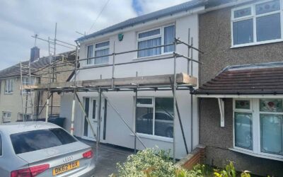 External wall rendering in West Bromwich
