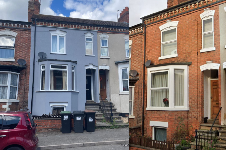 External wall insulation - Knox Road
