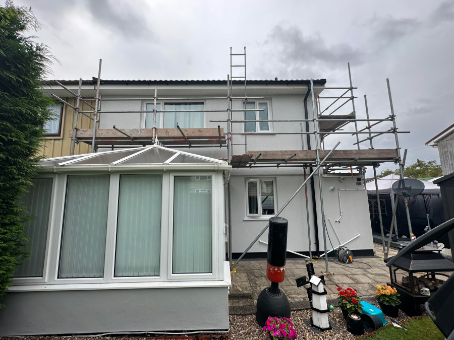 East Leake wall rendering