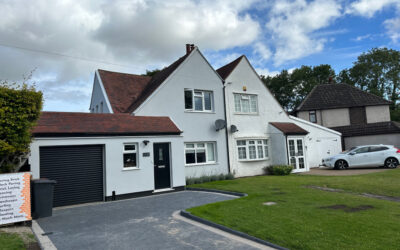 Wall rendering in Houghton Regis