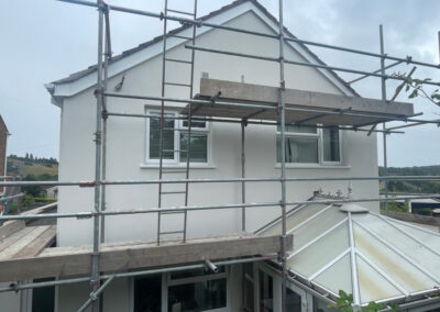 Wall rendering Worcester