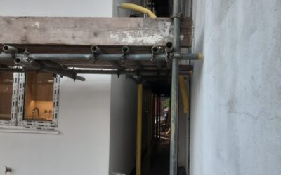 Wall rendering in London