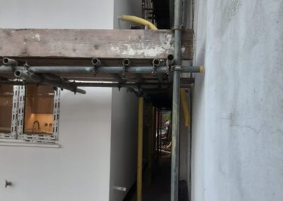 Wall rendering in London