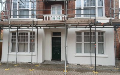 Wall rendering in London