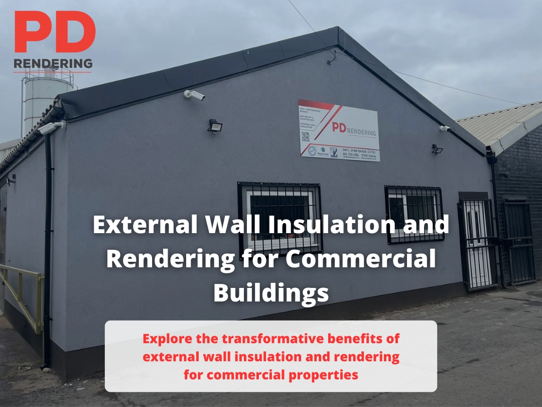 External Wall Insulation and Rendering for Commercial Buildings
