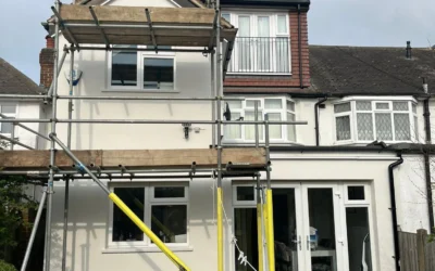 External wall insulation and rendering in London