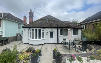External wall insulation and render Leicester