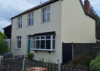 External wall insulation and rendering in Lichfield