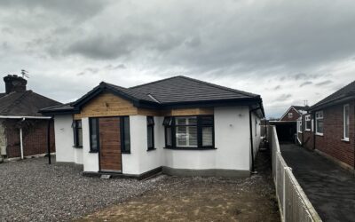External wall insulation and rendering in Sandbach