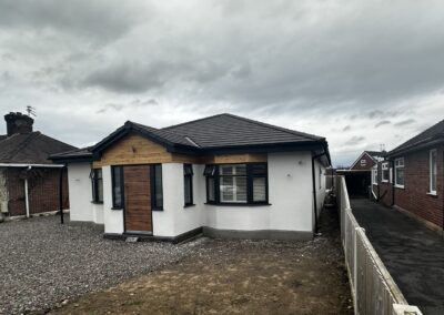 External wall insulation and rendering in Sandbach