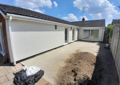 Silicon render and external wall insulation Charlton