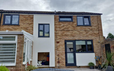 External wall insulation – Droitwich