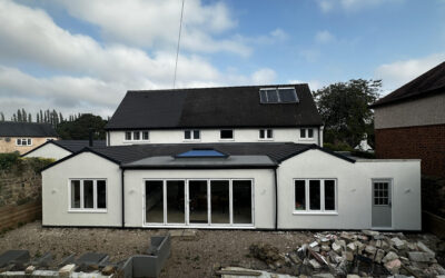 External wall insulation – Breadsall