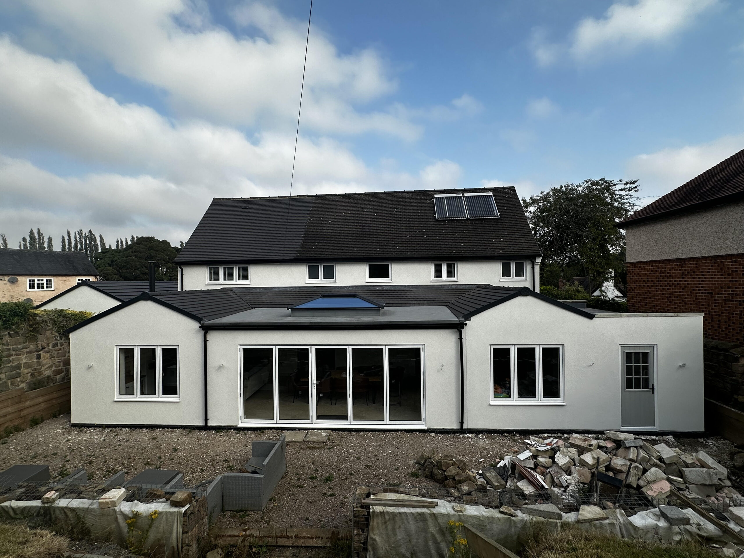 External wall insulation - Breadsall
