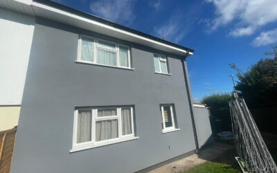 External wall render Nottingham