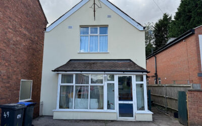 External wall rendering in Warwick