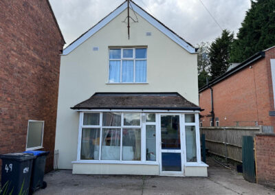 External wall rendering in Warwick