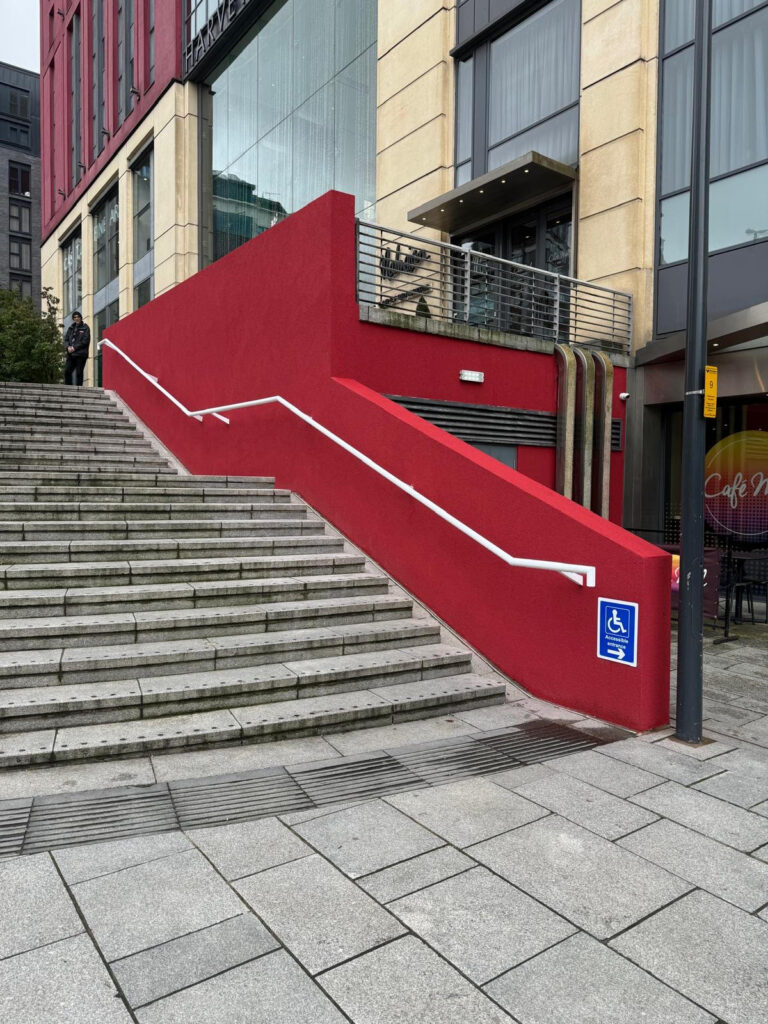 Birmingham wall rendering