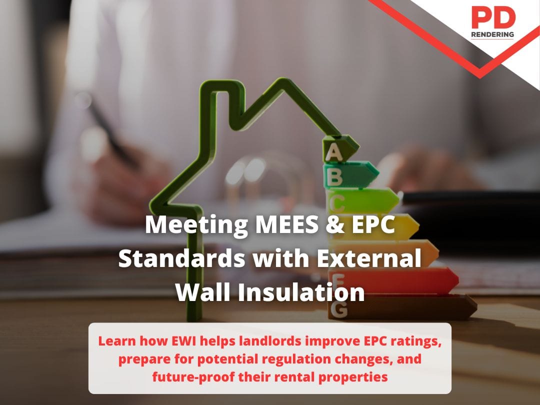 Meeting MEES & EPC Standards with External Wall Insulation