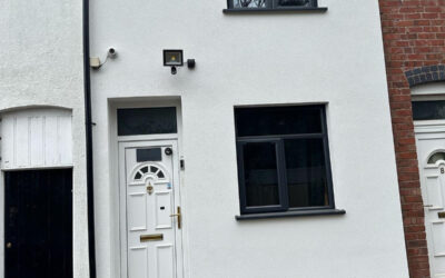 External wall rendering in Dudley