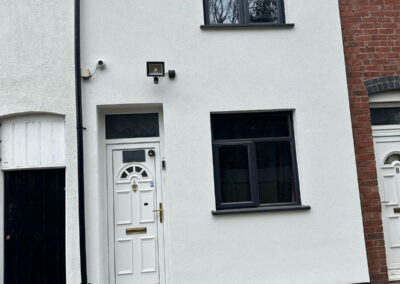 External wall rendering in Dudley