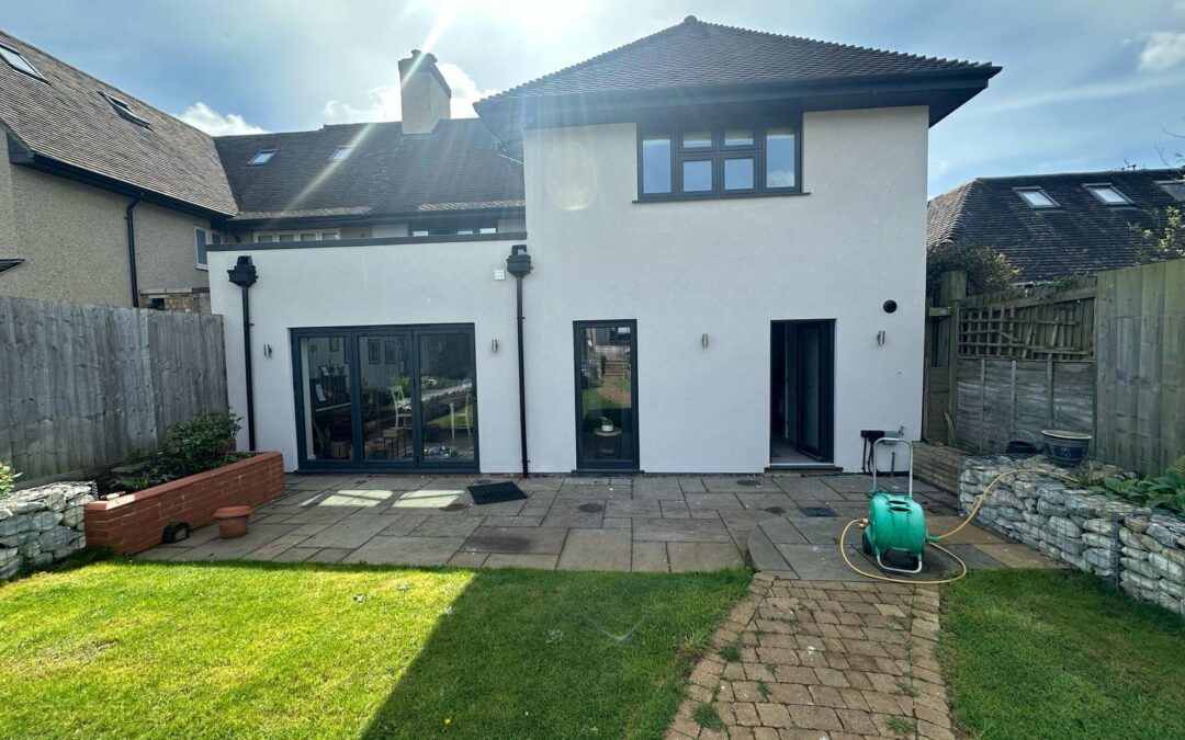 Northampton wall rendering job