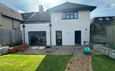 External wall rendering in Northampton