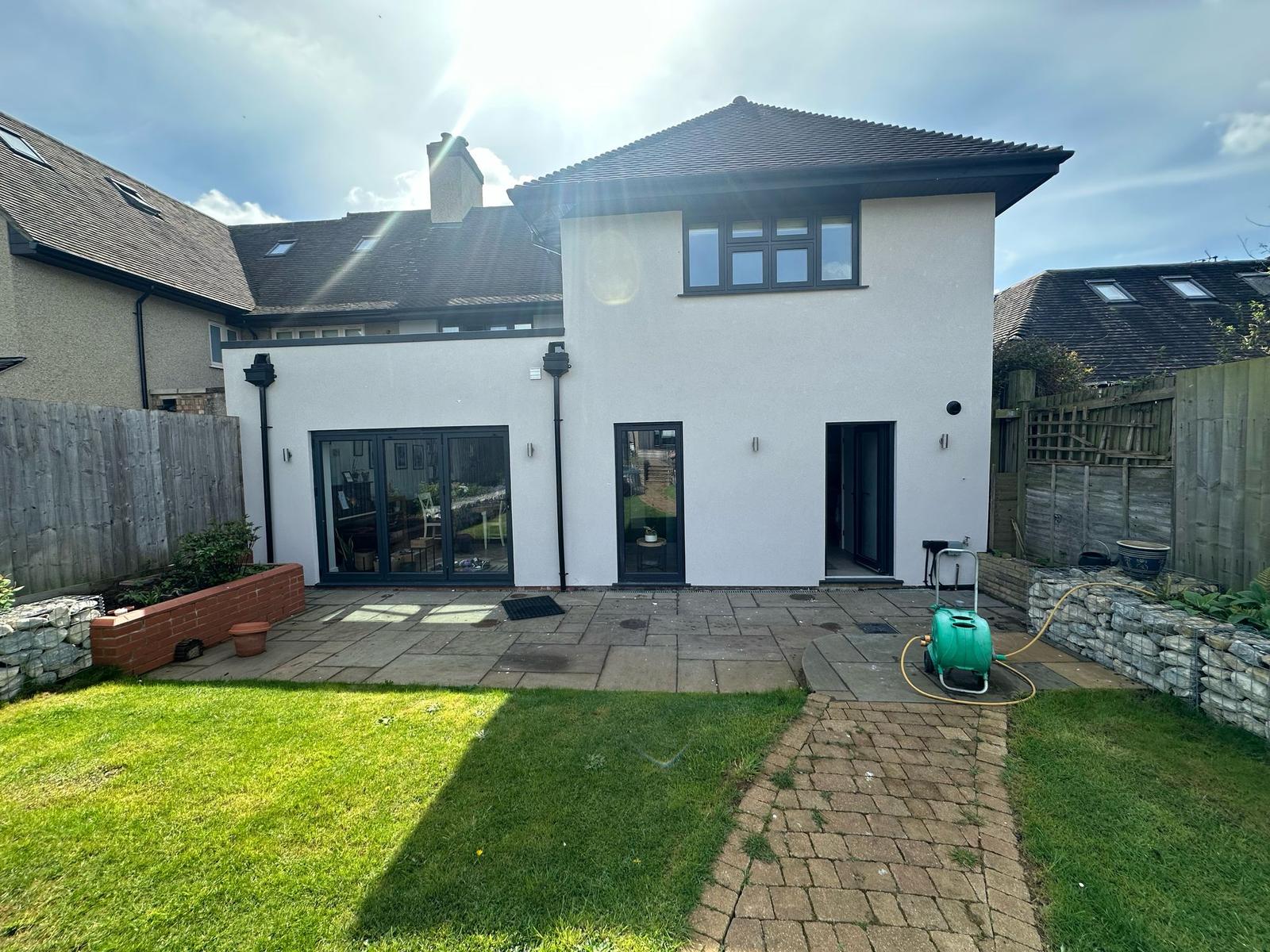 Northampton wall rendering job