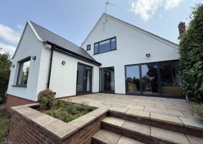 External wall rendering in West Bridgford
